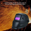 Welding Helmet Solar Powered Auto Darkening Protective Helmet Shield with Variable Shade from DIN9 to DIN13 Suitable for ARC TIG MIG Spot Micro Wire AC DC Plasma Welders/Cutters