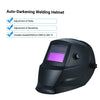 Welding Helmet Solar Powered Auto Darkening Protective Helmet Shield with Variable Shade from DIN9 to DIN13 Suitable for ARC TIG MIG Spot Micro Wire AC DC Plasma Welders/Cutters