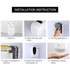 Fengjie Bathroom Touchless Hand Disinfection Machine Hospital School Wall-mounted Alcohol Mist Spray