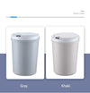 Household Intelligent Induction Trash Can Kitchen Living Room Bedroom Bathroom Automatic Induction Electric Kick Bump Storage Bucket with 12L Capacity