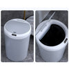 Household Intelligent Induction Trash Can Kitchen Living Room Bedroom Bathroom Automatic Induction Electric Kick Bump Storage Bucket with 12L Capacity