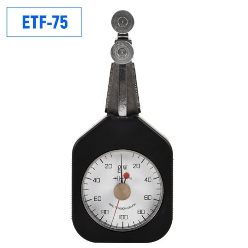 Textile Tension Meter Textile Tensiometer Double Needle Analog Dial Pressure Tensiometer Mechanical Force Measuring Tools Range 250-20-250