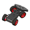 4WD Smart Robot Car Chassis Kit Remote Control Toy Hobby RC Car Chassis DIY Box Compatible with Arduino PS2 Controller