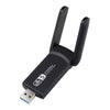 محول واي فاي USB لاسلكي 1200 ميجا بت في الثانية Lan USB Ethernet 2.4G 5G بطاقة شبكة WiFi مزدوجة النطاق WiFi Dongle