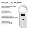 Sensitive Digital Pet Scanner ISO11784/5 Animal Pet ID Reader Chip Transponder USB Handheld Microchip Scanner for Dog Cat Horse