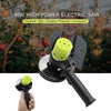 24V 90W High Power Electric Saw Household Mini Saw with 4-inch Circular Saw Blade Cutting Tool for Zingiber Garlic Onion Seedlings Twigs Cutting