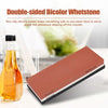 Professional Whetstone Cut Sharpening Stone Household Sharpener for All Blade Kitchen Cutter Sharpener Double Side Grind Stone with Non-Slip Silicone Base