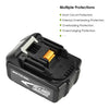 Meterk BL1840 18V 4.0Ah Power Tools Battery High Capacity Recharcheable Lithium replacement Battery Pack for MAKITA