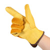 Leather Working Gloves Men's Work Cowhide Gloves Gardening Digging Planting Plant Flower Pruning Protective Glove Driver Security Non-Slip Protection Wear Safety Workers Welding Moto Gloves for Men and Women with Elastic Wrist