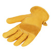 Men's Work Cowhide Gloves Gardening Digging Planting Leather Working Gloves Plant Flower Pruning Protective Glove Driver Security Non-Slip Protection Wear Safety Workers Welding Motorcycle Gloves for Men and Women with Elastic Wrist