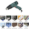 High Quality LCD Digital Temperature-controlled Electric Hot Air Gun Heat Gun Tool Set with 4pcs Nozzles 1800W AC220V