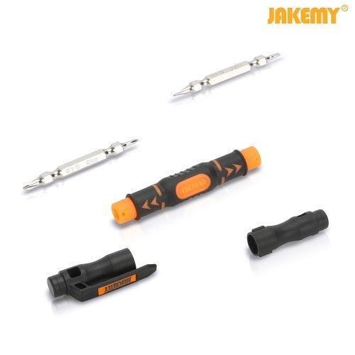 JAKEMY JM-8155 3 in 1 Portable Double-head Bits Screwdriver Pen