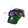 Solar Power Auto-Darkening Welding Helmet Automatic Darkening Weld Mask Shield Protection Cap With Lens Adjustable He-adband