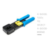 Portable Ethernet Network Hardware Tool Hand Network LAN rj45 Cable Crimper Pliers Multifunctional Network Repair Tool rj12 cat5 cat6 8p8c Cables Stripper
