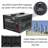 Intelligent Efficient Step Up Down Transformer ST-1000W Home-use 100V-220V Household Electrical Appliance Voltage Converter