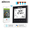 KKmoon Digital Water Heating Thermostat with WiFi Connection & Voice Control Energy Saving AC 95-240V 5A Touching Screen LCD Display Room Temperature Controller Works with Amazon Alexa/Google Assistant/IFTTT