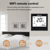 KKmoon Digital Water Heating Thermostat with WiFi Connection & Voice Control Energy Saving AC 95-240V 5A Touching Screen LCD Display Room Temperature Controller Works with Amazon Alexa/Google Assistant/IFTTT