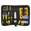 Handskit RJ45 RJ11 RJ12 Network Repairing Plier Tool Kit with Cable Tester Spring Clamp Crimping Tool Crimping Pliers