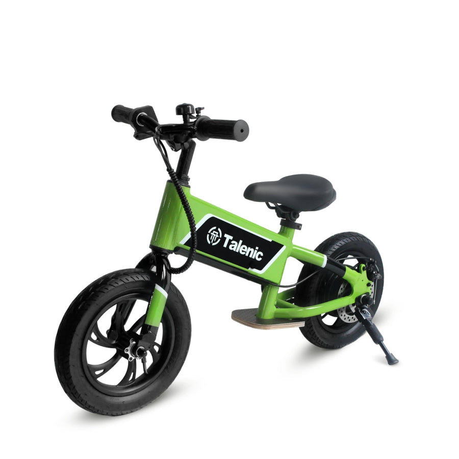 EBL-8300 Electric Balance Bike Foot Pedal Upgraded Version - Lime Green