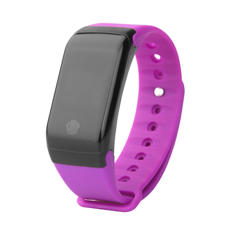 Elegance High Quality Heart rate Pedometer - Purple