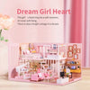 تجميع DIY DOLL House Toy Wooden Miniatura Kit