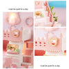 Assemble DIY Doll House Toy Wooden Miniatura Kit