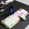 T21 Backlight Laptop Game Keyboard And Mouse Suit Comfortable Durable Wear-Resistant Mechanical Keyboard Mouse Suit