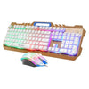 T21 Backlight Laptop Game Keyboard And Mouse Suit Comfortable Durable Wear-Resistant Mechanical Keyboard Mouse Suit