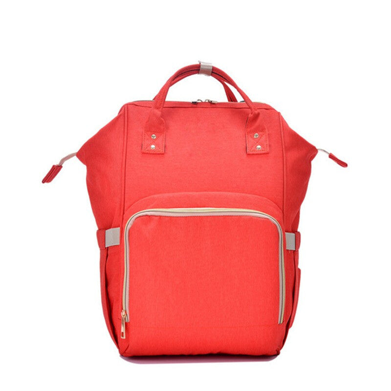 Fashion Maternity Nappy Backpack - Red