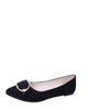 Fashion Pointed Toe Flats - Black