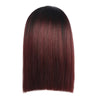 Fashion Straight Hair Synthetic Wig - Red