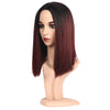 Fashion Straight Hair Synthetic Wig - Red