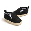 Fashionable Baby Boy Canvas Shoes - Black