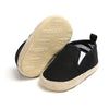 Fashionable Baby Boy Canvas Shoes - Black