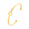 Fashionable Five-Pointed Star Bracelet - Gold