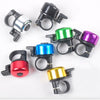 Fashionable Metal Bicycle Protective Bell Rings - Purple