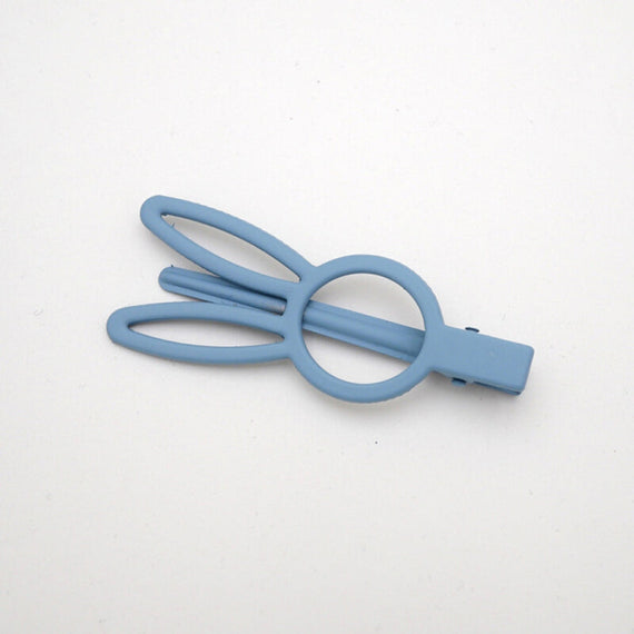 Fashionable Rabbit Shaped Hair Clip - Sky Blue