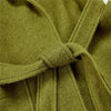 Fashionable Women's Woolen Trench Coat - Green