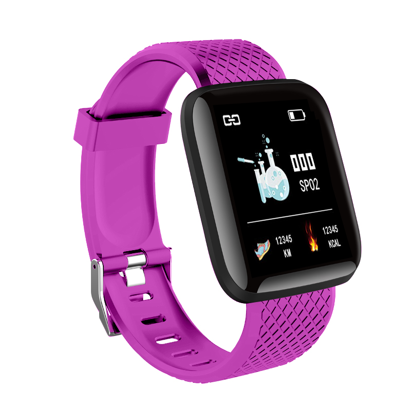 Fitness Premium Bluetooth Smart Bracelet - Purple