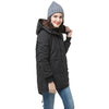 Winter Fashion Women's Fleece Parka Warm Coat Hoodie Overcoat Long Jacket