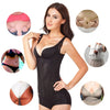 Women Floral Bodysuits Slimming Shapewear Underbust Waist Cincher Mesh Body Shaper Corsets Black/Beige