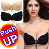 Sexy Women Silicone Adhesive Invisible Wing Bra Stick Gel Push Up Backless Strapless Rope Wedding Dress Black/Beige