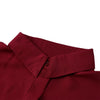 New Fashion Women Blouse Chiffon Sleeveless Asymmetrical Hem Turn-Down Collar Shirt Tops Burgundy/Black