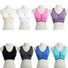 New Fashion Women Sports Bra Push Up Zipper Wireless Padding Fitness Stretch Breathable Yoga Gym Underwear Vest