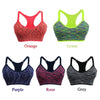 Fashion Women Sports Bra Wireless Adjustable Straps Detachable Pads Top Stretchy Gym Fitness Bra