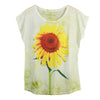 New Women T-Shirt Special Print O-Neck Short Sleeves Pullover Loose Casual Tee Fashion Top