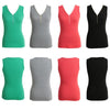 New Fashion Women Tank Top Zipper V-Neck Sleeveless Casual Vest Slim Top