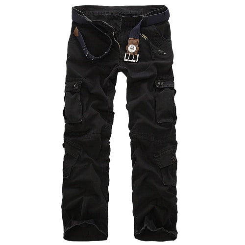 Men's Cargo Pants Military Army Pants Baggy Tactical Outdoor Casual Long Trousers