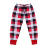 Christmas Family Kids Boy Girls Pajamas Sets Bear Letter Printed Long Sleeve Top Plaid Trousers Sleepwear Nightwear White