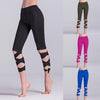 Fashion Women Lace Up Ballet Dancing Leggings High Waist Push Up Fitness Skinny Pants Pantalon Workout Leggings